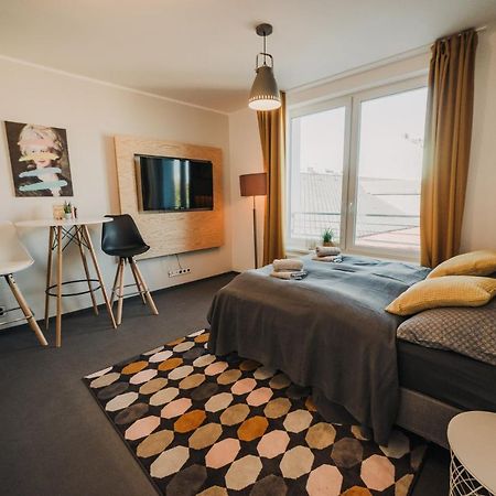 Beautiful New Studio, 400M From The Square Daire Plzeň Dış mekan fotoğraf