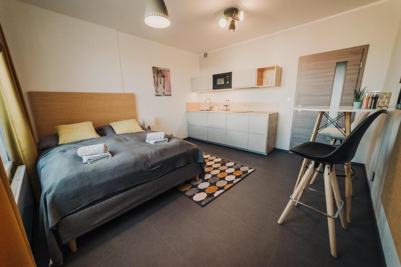 Beautiful New Studio, 400M From The Square Daire Plzeň Dış mekan fotoğraf