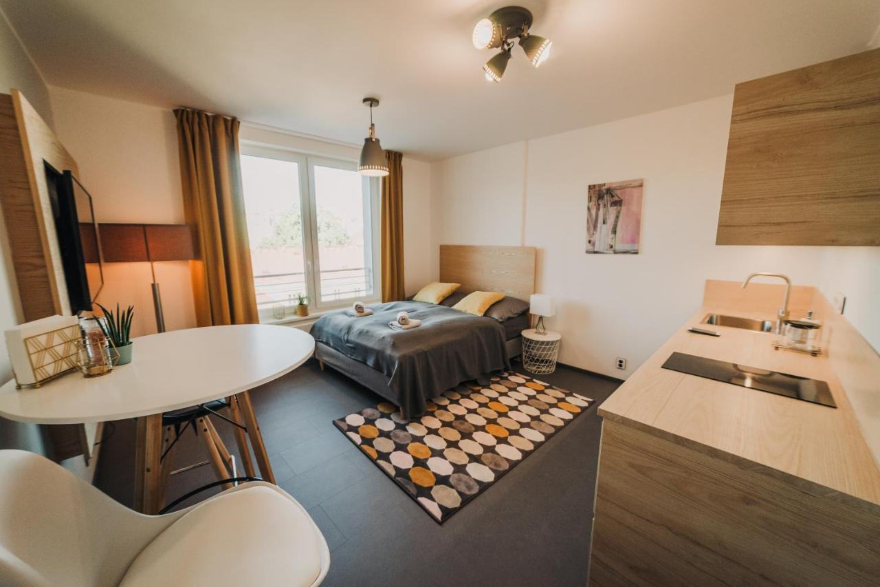 Beautiful New Studio, 400M From The Square Daire Plzeň Dış mekan fotoğraf