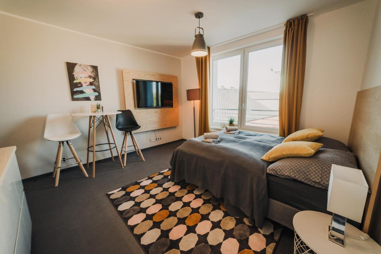 Beautiful New Studio, 400M From The Square Daire Plzeň Dış mekan fotoğraf