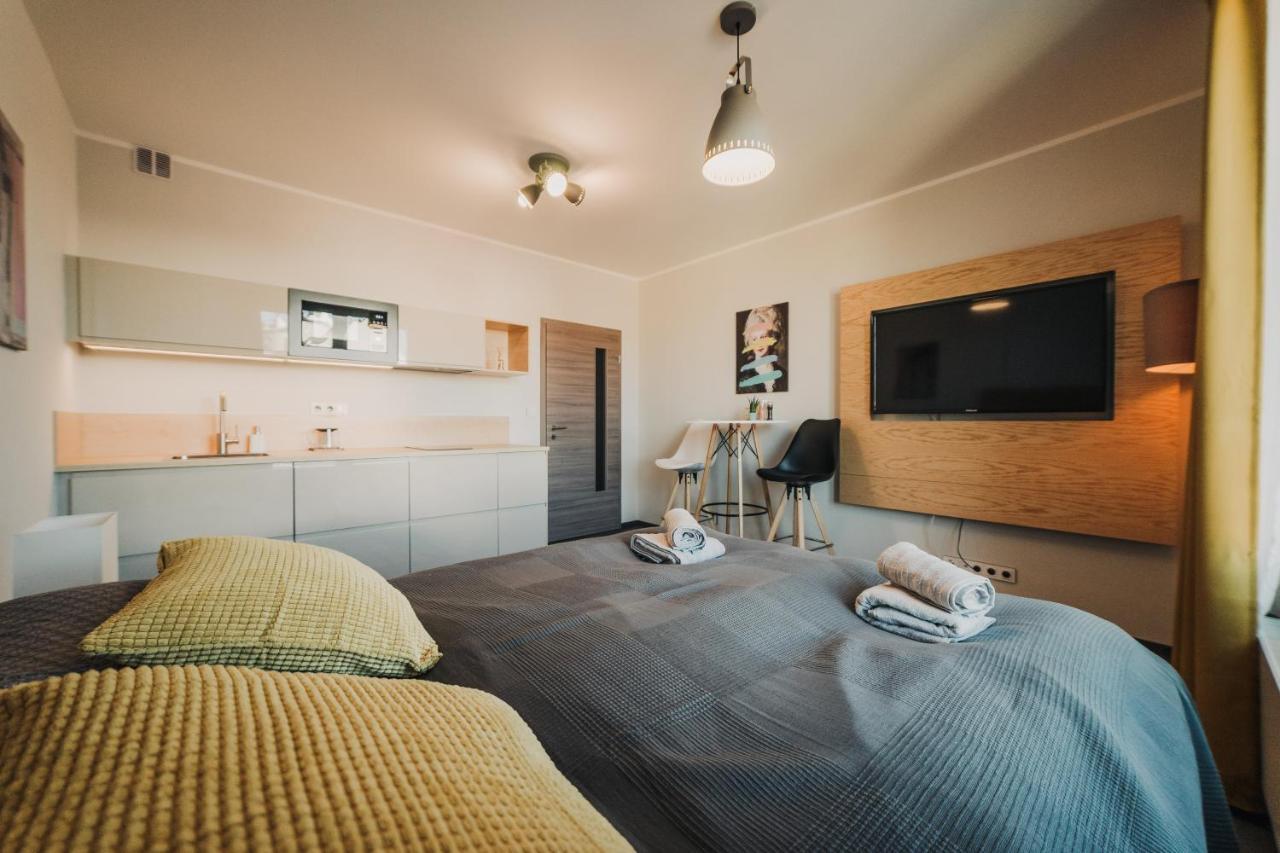 Beautiful New Studio, 400M From The Square Daire Plzeň Dış mekan fotoğraf